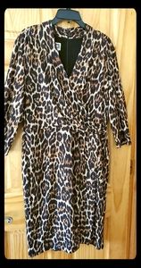 Anne Klein closed off wrap dress